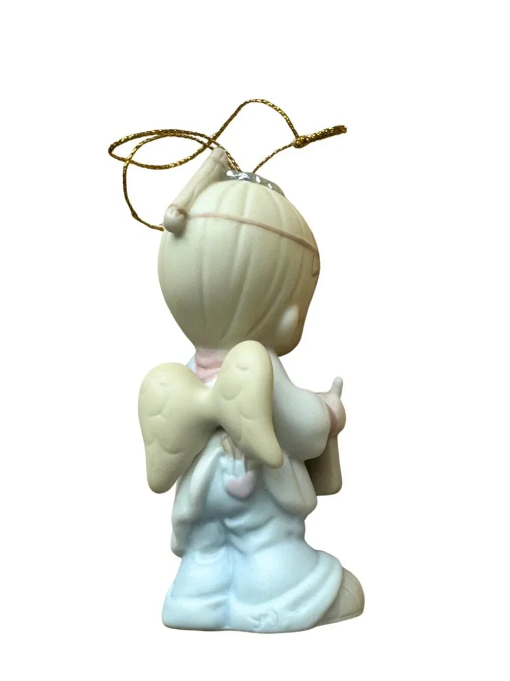 Precious Moments  Angel 1996 Annual Ornament Peace On Earth...Anyway #183369